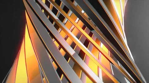 3D rendering Abstract colorful background bright orange gray color, modern co Stock Illustration