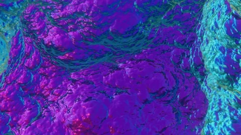 3d rendering Abstract colorful fluid design Stock Footage 152450099