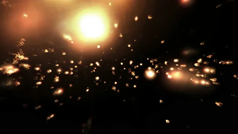 3D rendering, abstract cosmic colorful mutilcolor yellow, gold, explosion Stock Footage 106853079