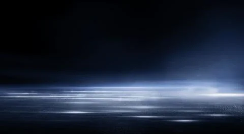 3D Rendering abstract dark night creative blurry outdoor asphalt background Stock Illustration