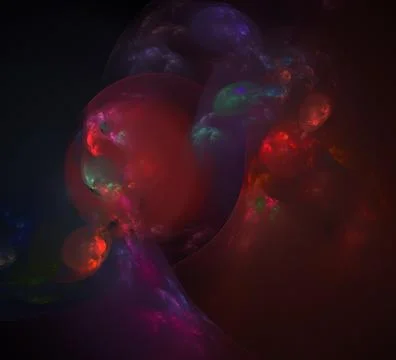 3D rendering abstract digital background. Pattern for textile and design.Frac Stock Illustration