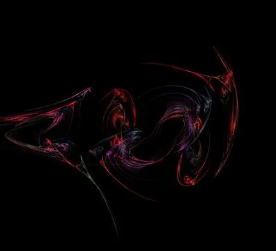 3D rendering abstract digital background. Pattern for textile and design.Frac Stock Illustration