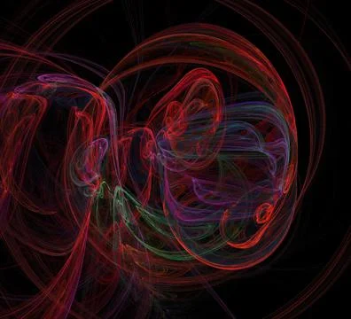 3D rendering abstract digital background. Pattern for textile and design.Frac Stock Illustration