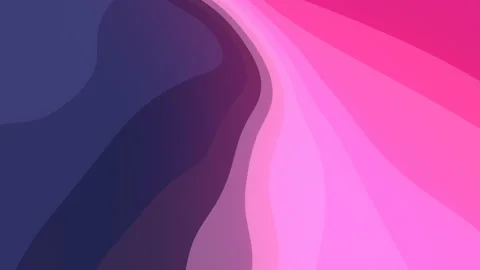 3d rendering abstract flat wavy background. Digital seamless loop animation HD Stock Footage 159417510