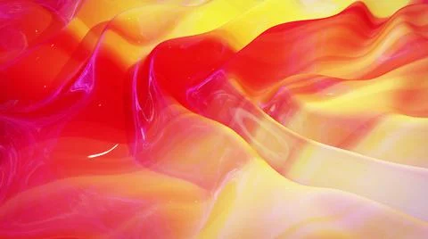 3d rendering abstract fluid background multicolor marble style. Beautiful glossy Stock Illustration