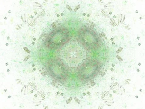 3D rendering abstract fractal Stock Illustration