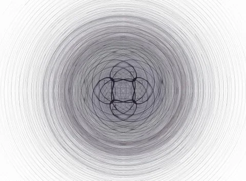 3D rendering abstract fractal Stock Illustration