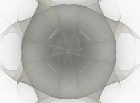 3D rendering abstract fractal Stock Illustration