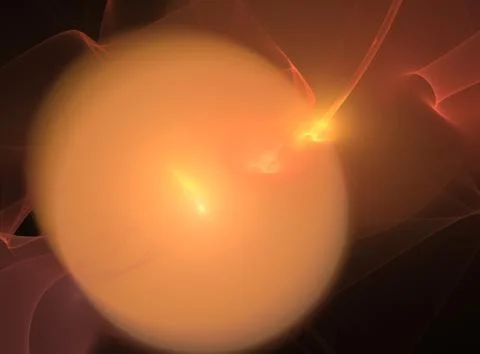 3D rendering abstract fractal Stock Illustration