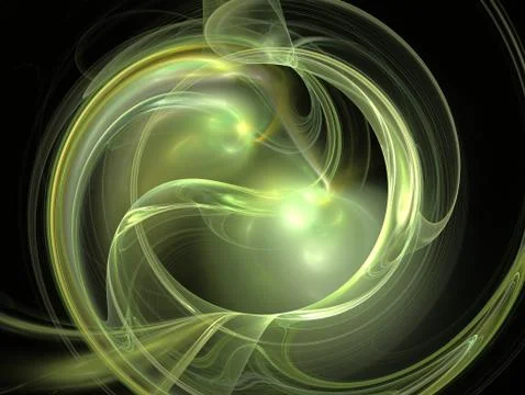 3D rendering abstract fractal Stock-Illustration