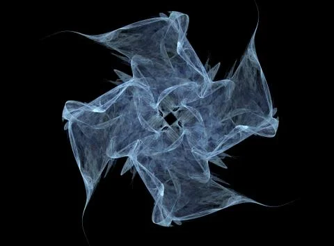 3D rendering abstract fractal Illustrazione stock