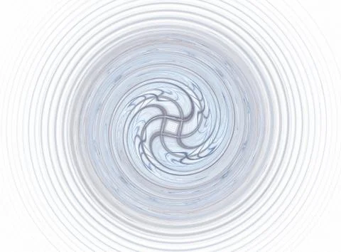 3D rendering abstract fractal Stock Illustration