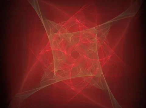 3D rendering abstract fractal Stock Illustration