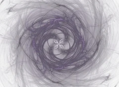 3D rendering abstract fractal Stock Illustration