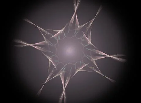 3D rendering abstract fractal Stock Illustration