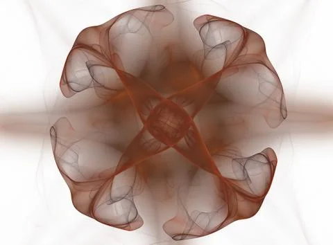3D rendering abstract fractal Stock Illustration