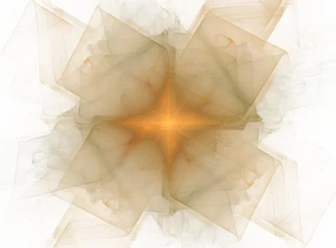 3D rendering abstract fractal Illustrazione stock