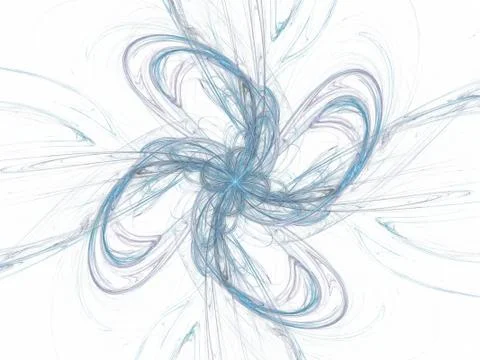 3D rendering abstract fractal Ilustración de archivo