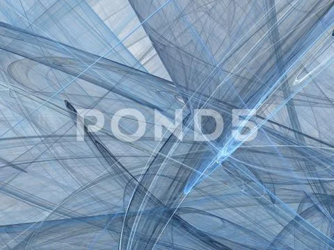 3D rendering abstract fractal Stock Illustration
