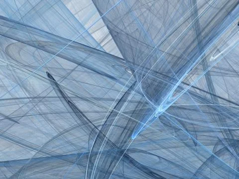 3D rendering abstract fractal Ilustración de archivo