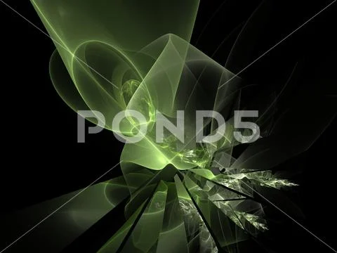 3D rendering abstract fractal Stock Illustration