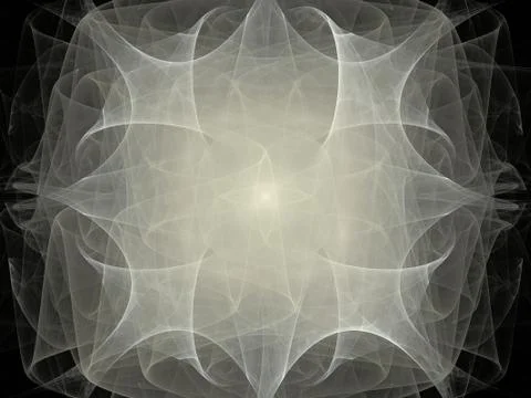 3D rendering abstract fractal Illustrazione stock