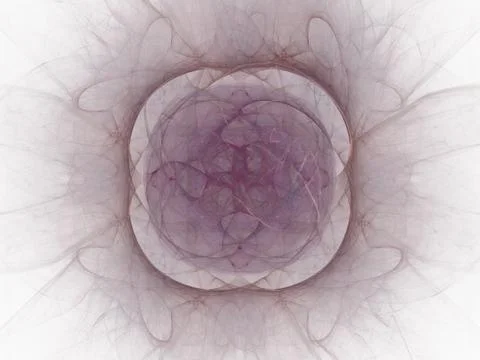 3D rendering abstract fractal Stock Illustration