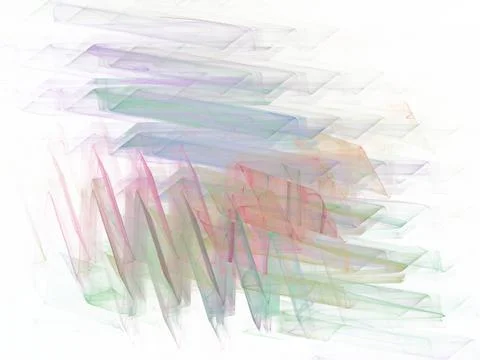3D rendering abstract fractal Stock-Illustration