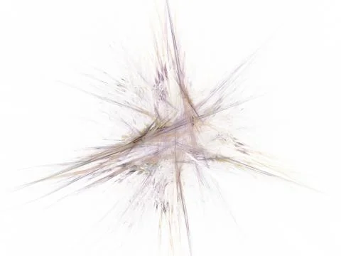 3D rendering abstract fractal Stock Illustration