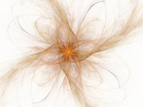 3D rendering abstract fractal Illustrazione stock
