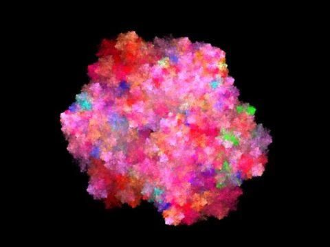 3D rendering abstract fractal Illustrazione stock