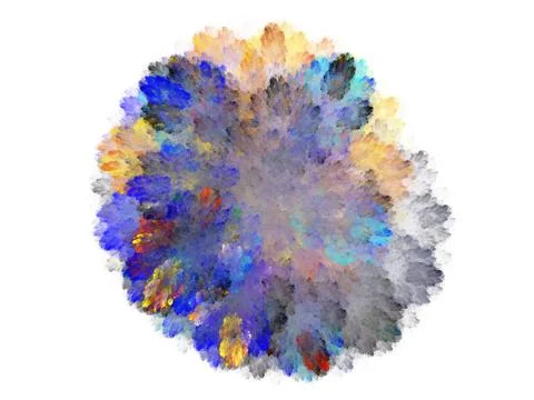 3D rendering abstract fractal Stock-Illustration