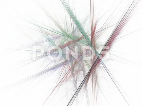 3D rendering abstract fractal Stock Illustration