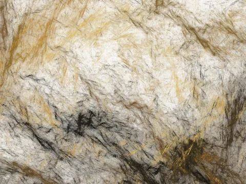 3D rendering abstract fractal 库存插图