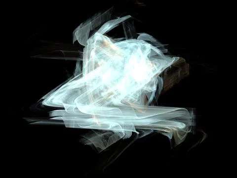 3D rendering abstract fractal Stock Illustration