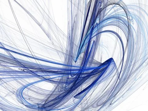 3D rendering abstract fractal Stock Illustration