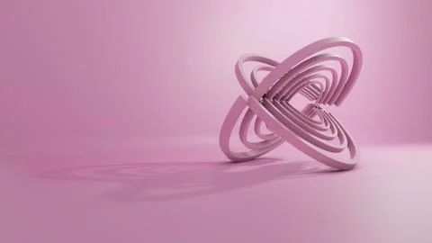 3D rendering, Abstract Geometric Background Illustrazione stock