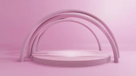 3D rendering, Abstract Geometric Background Stock Illustration