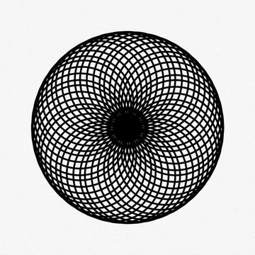3D rendering of a Abstract geometrical isolated on white background Иллюстрация