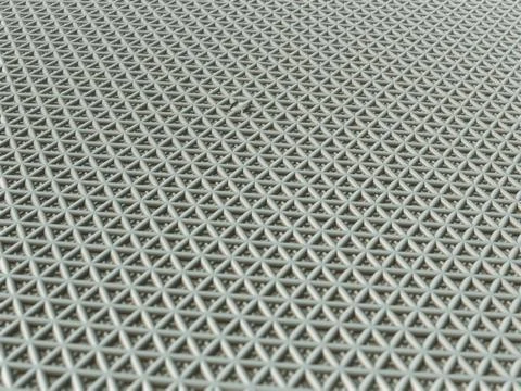 3d rendering of abstract hexagonal surface patterns Illustrazione stock