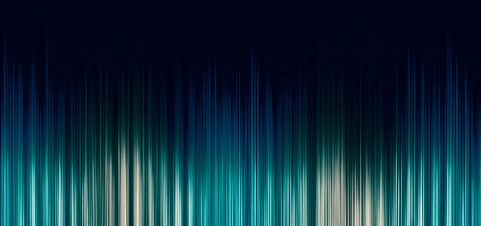 3D rendering of abstract highway paths, speed-moving lines and lights, hyperl Stock Illustration