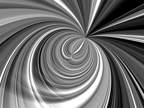 3d rendering. Abstract image of a ball in space with multicolored rays イラスト素材