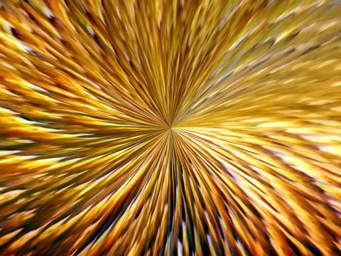 3d rendering. Abstract image of multicolored lines of rays in space Stock Illustration