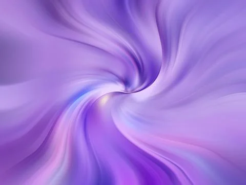 3D rendering of an abstract light blue spiral background Illustrazione stock