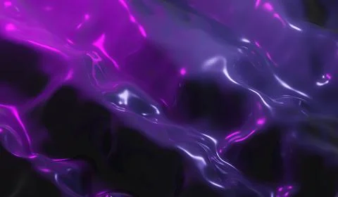3D rendering Abstract Looped Stylish Color Smooth liquid. Concept Multicolor Illustrazione stock