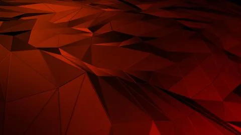 3D rendering abstract polygonal space low poly with connecting surface 스톡 사진
