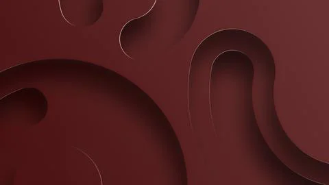 3D rendering  abstract simple minimalist background in style material design Stock Illustration