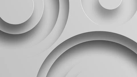 3D rendering  abstract simple minimalist background in style material design Stock Illustration