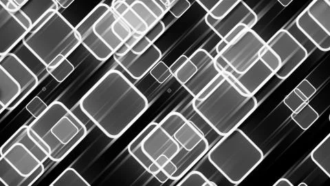 3d rendering abstract squares. Concept of business presentation or events Stock Illustration