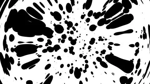 3D rendering of an abstract strict futuristic and stylish composition Stock Illustration